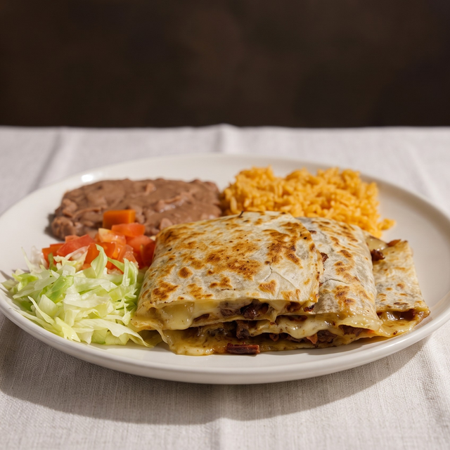 Quesadillas Plate.